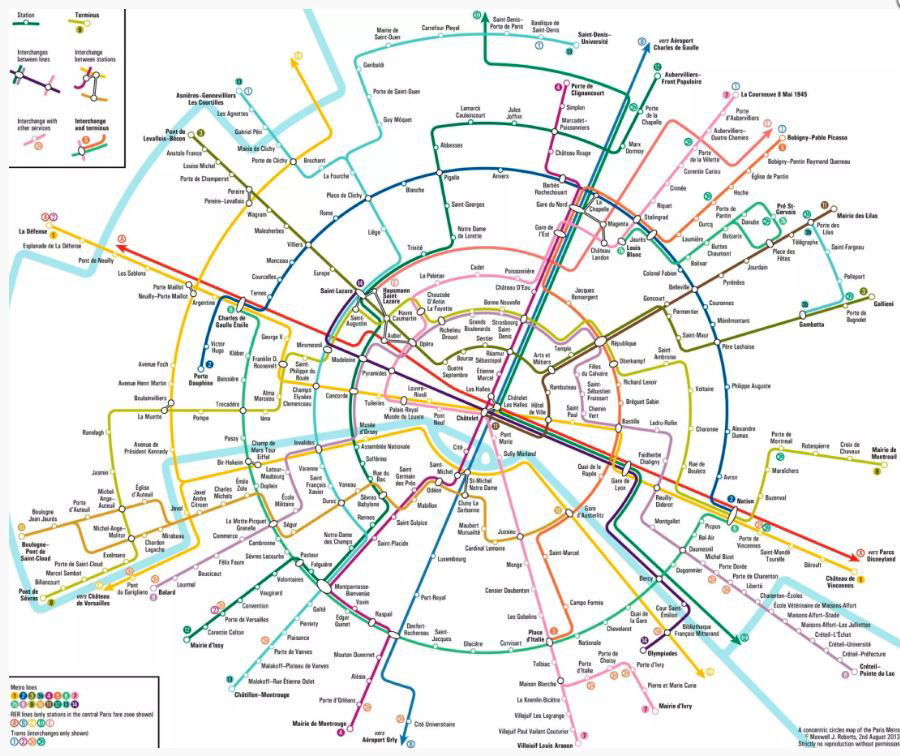 Paris - Les prix au m² par station de...